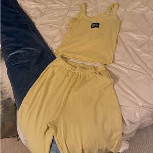 Daily Drills Pointelle Tank and Pant set